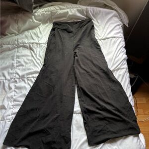 Women's Black Wide-Leg Pants